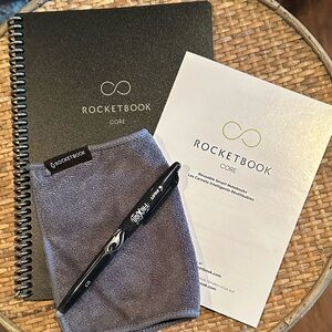 Rocketbook Core Smart Notebook Set - Black